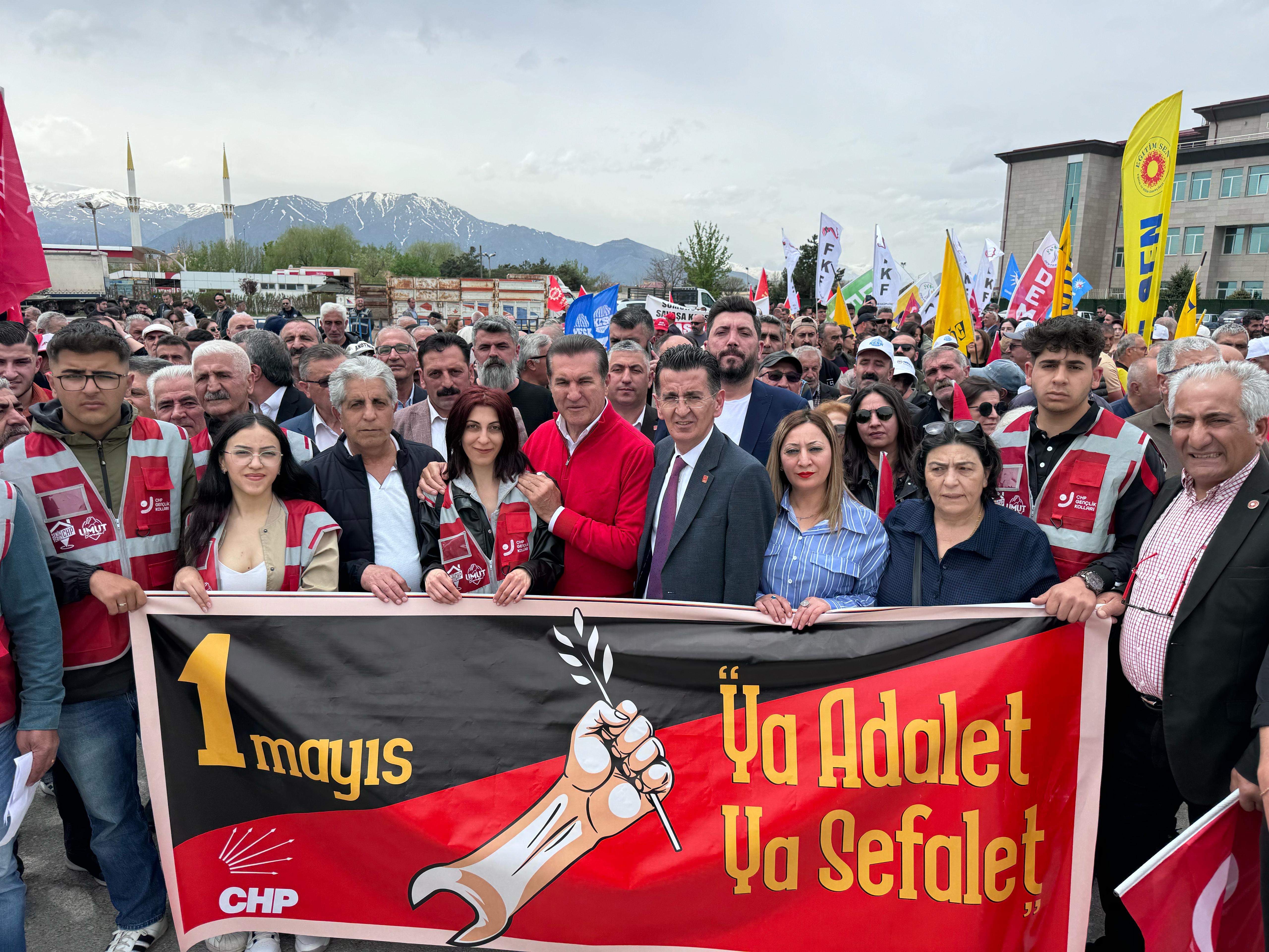 SARIGÜL: 1 MAYIS’I ANLAM VE ÖNEMİNE UYGUN OLARAK VE GERÇEK ANLAMDA KUTLAYAMIYORUZ