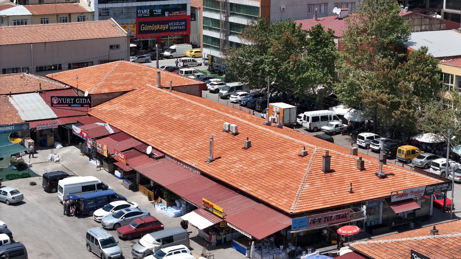 Buğday Meydanı’ndaki Çalışmalar Bir Haftada Tamamlandı
