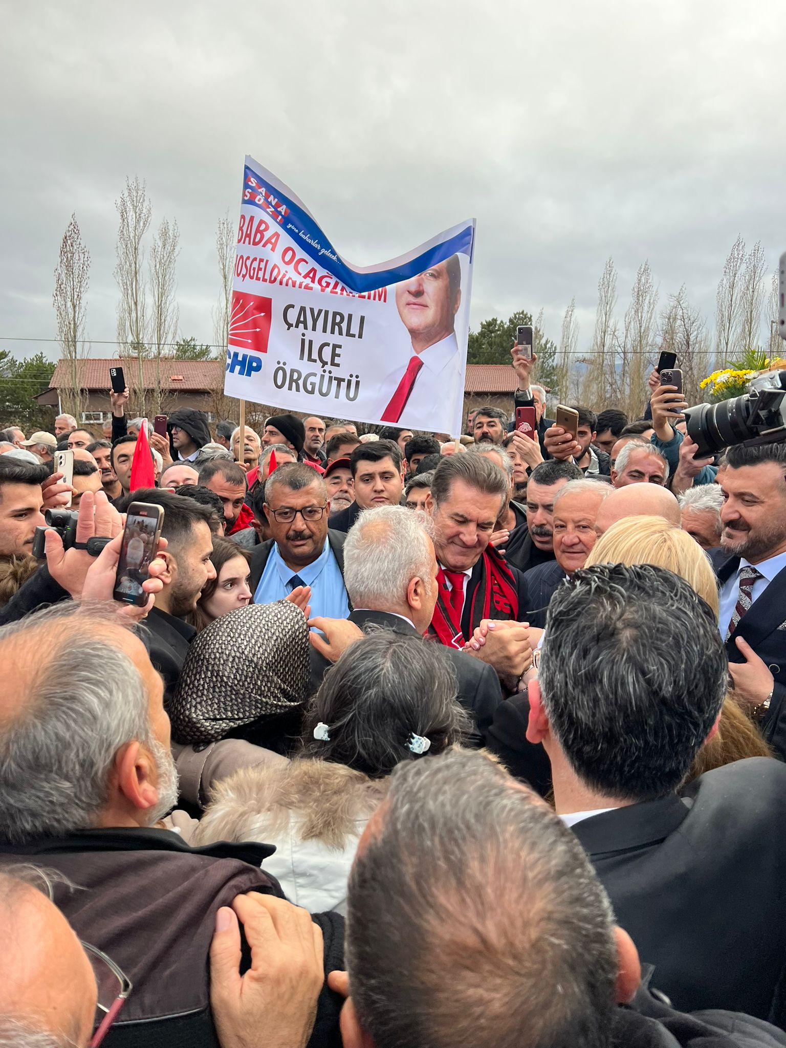 CHP Milletvekili Adayı Mustafa Sarıgül Erzincan'a geldi