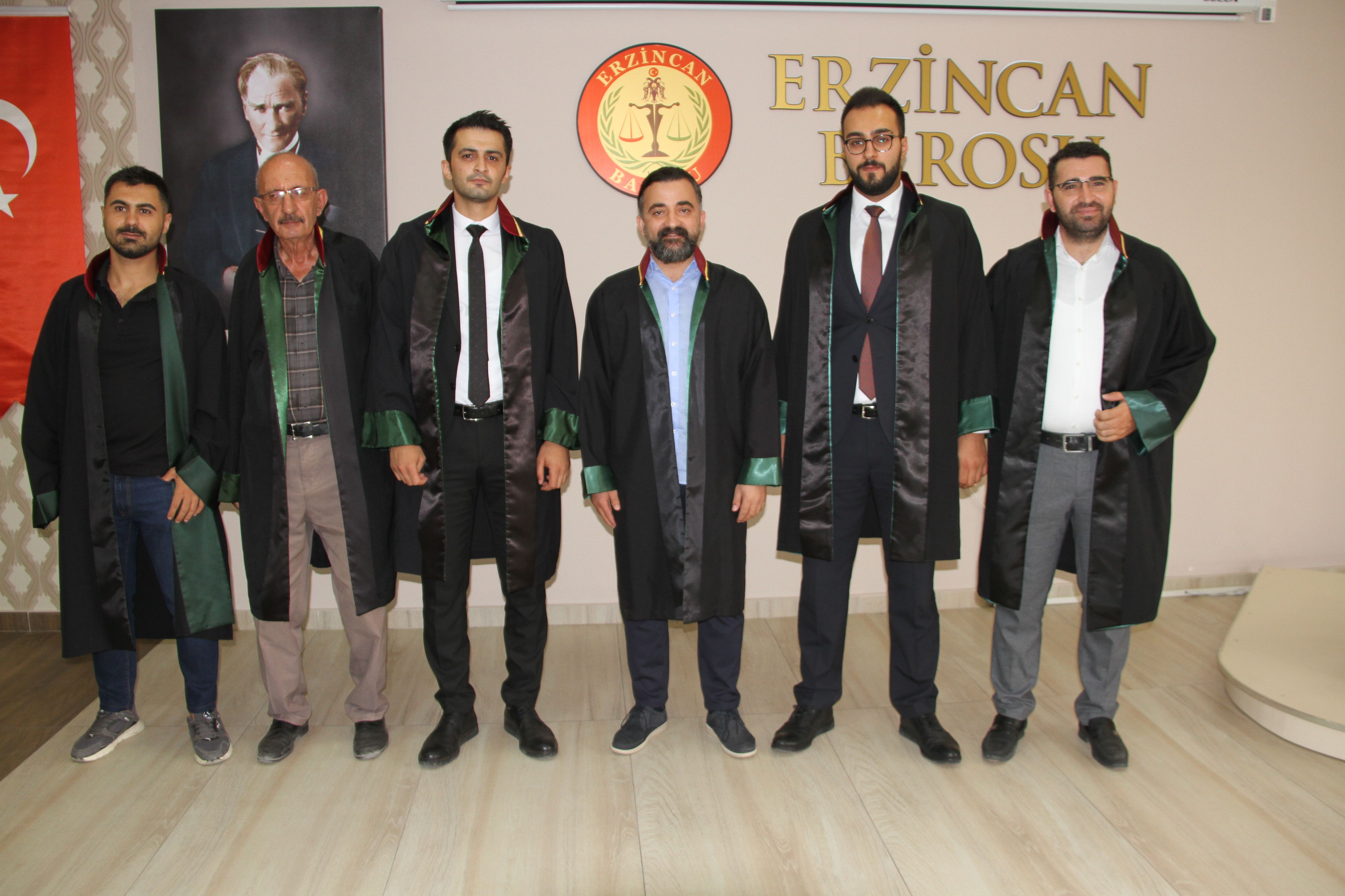 Ruhsatnamelerini Alan Genç Avukatlar Meslek Hayatlarına İlk Adımlarını Attılar