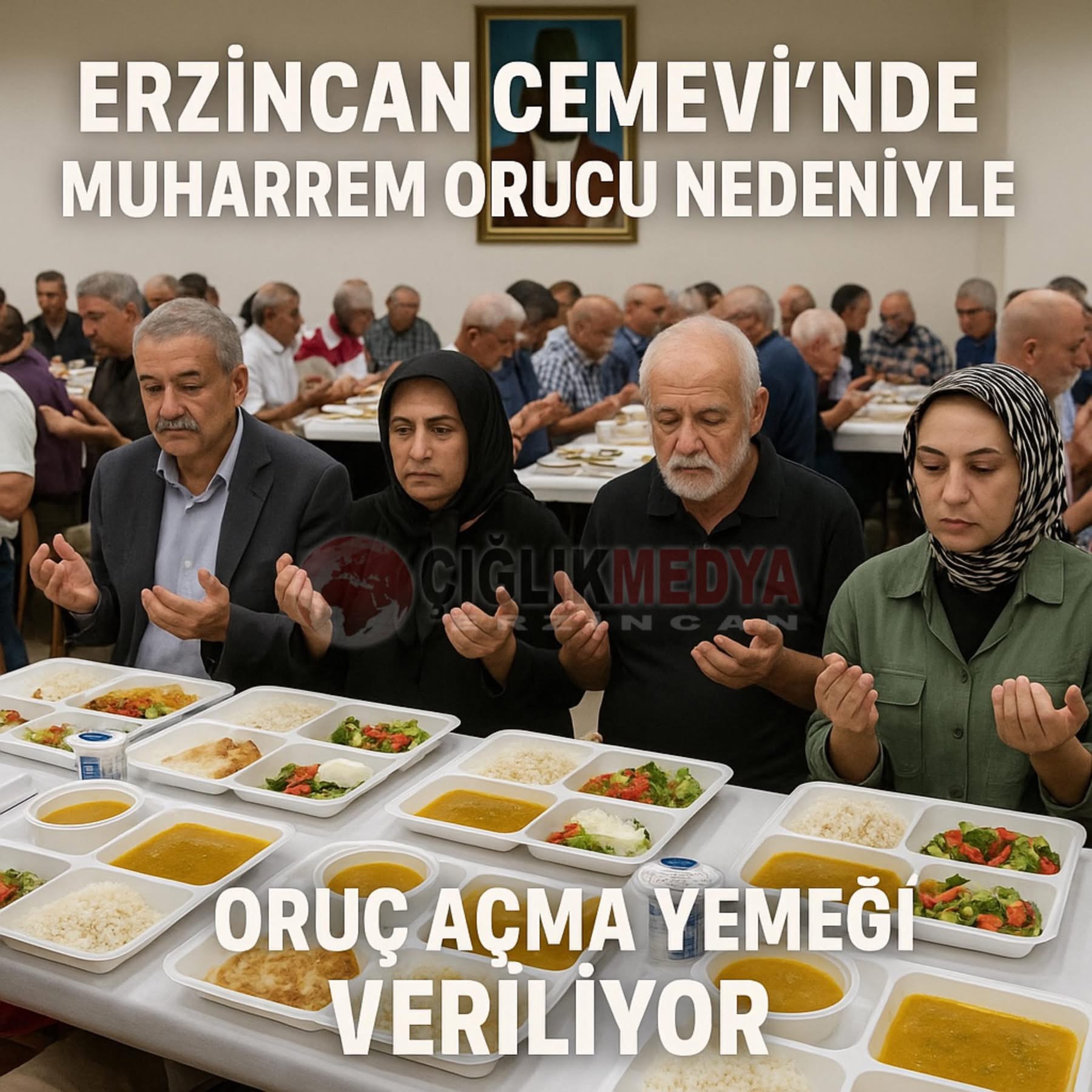 Erzincan Merkez Cemevi’nden Muharrem Ayı Mesajı ve Lokma Daveti   