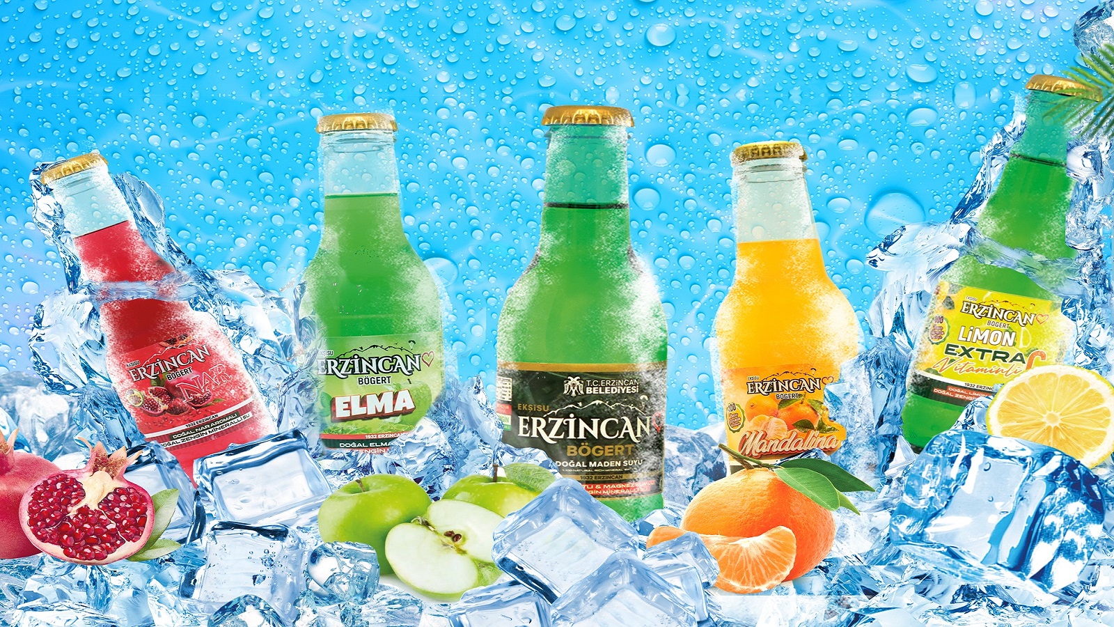 Erzincan Bögert Doğal ve Aromalı Maden Suyu Üretimi Hız Kesmeden Devam Ediyor