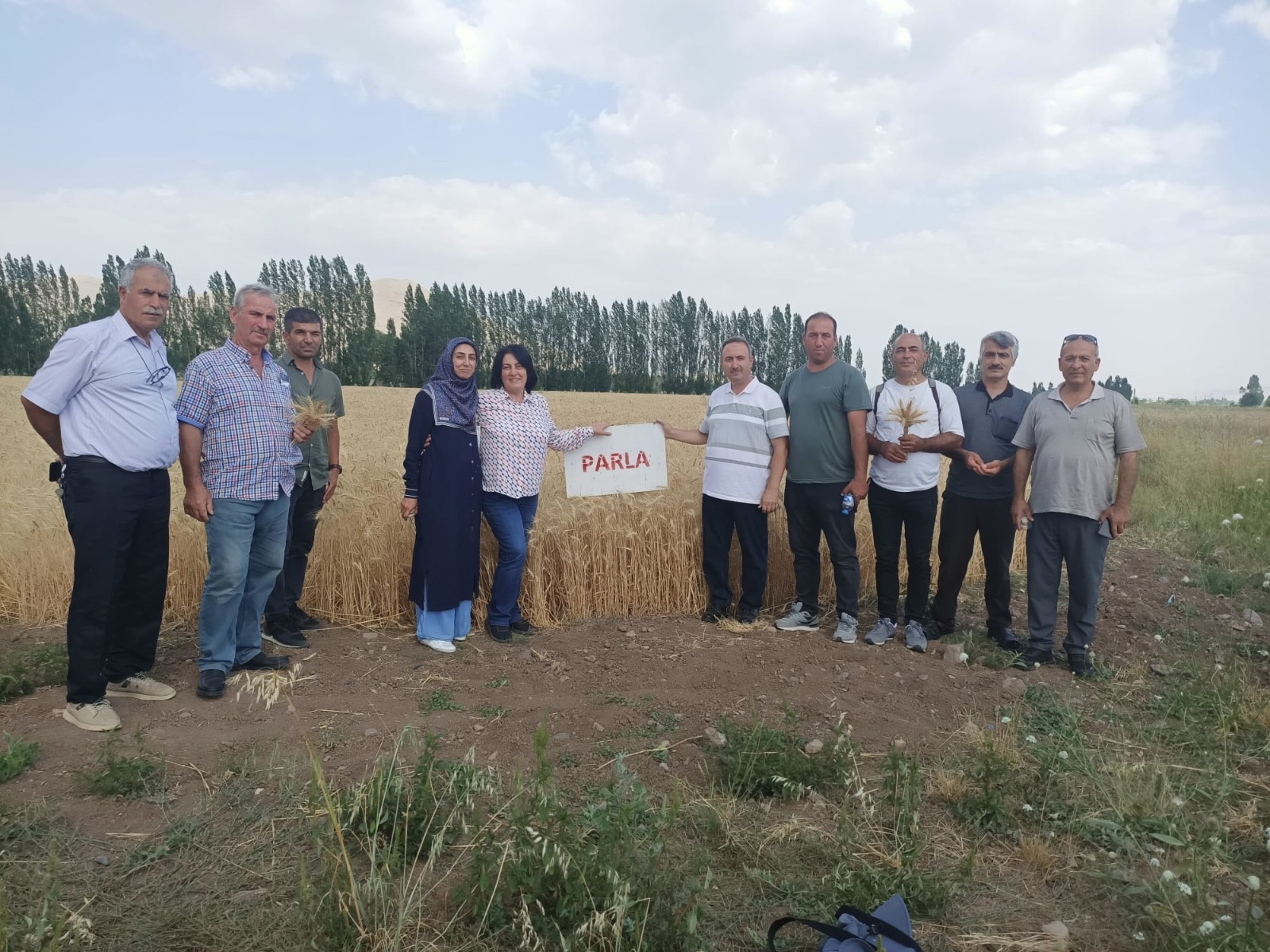 Erzincan çiftçileri teknik gezi için Erzurum’a gönderildi.